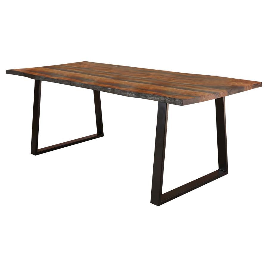 Ditman - Live Edge Dining Table - Gray Sheesham
