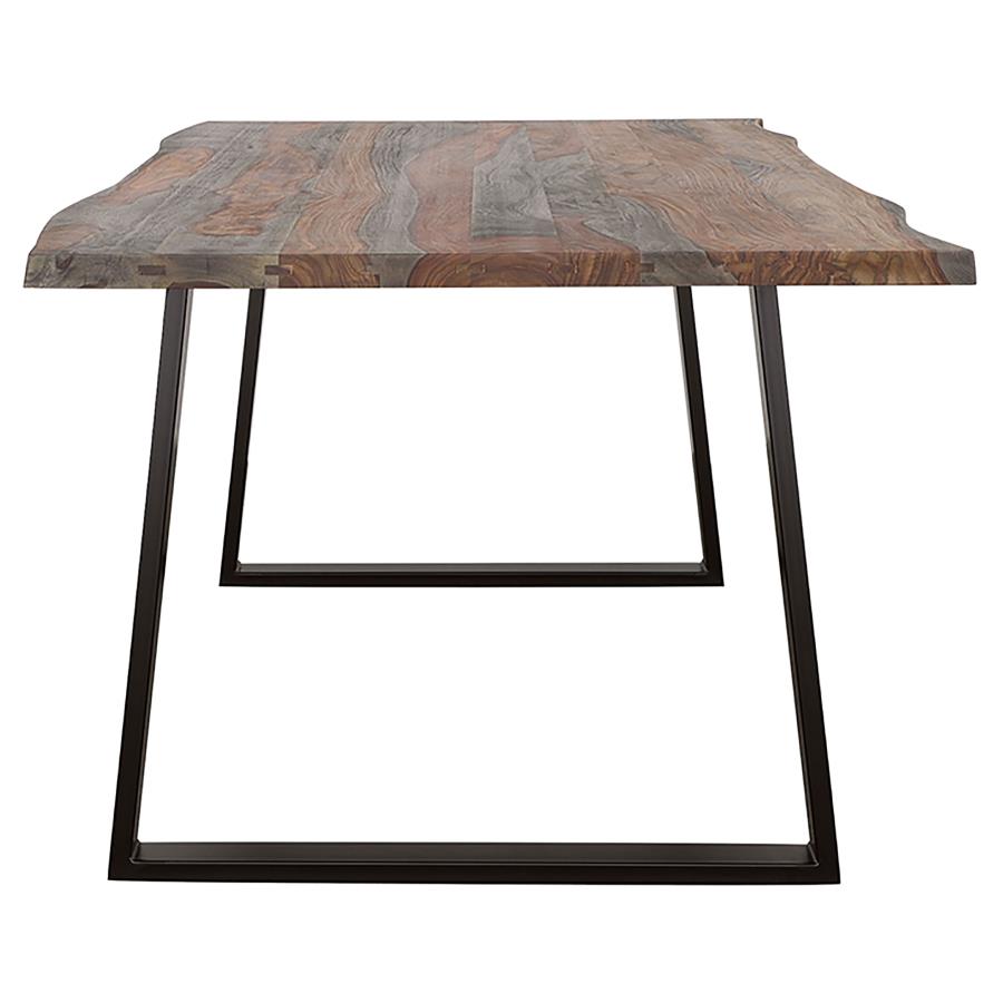 Ditman - Live Edge Dining Table - Gray Sheesham