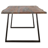 Ditman - Live Edge Dining Table - Gray Sheesham