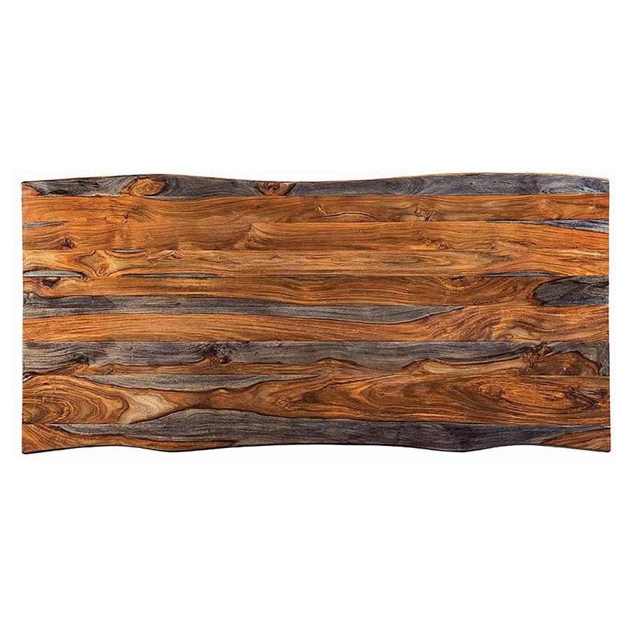 Ditman - Live Edge Dining Table - Gray Sheesham