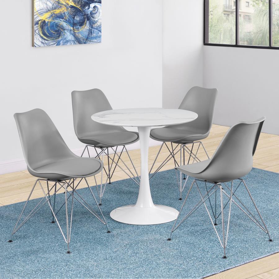 Juniper Polypropylene Dining Side Chair (Set of 2)