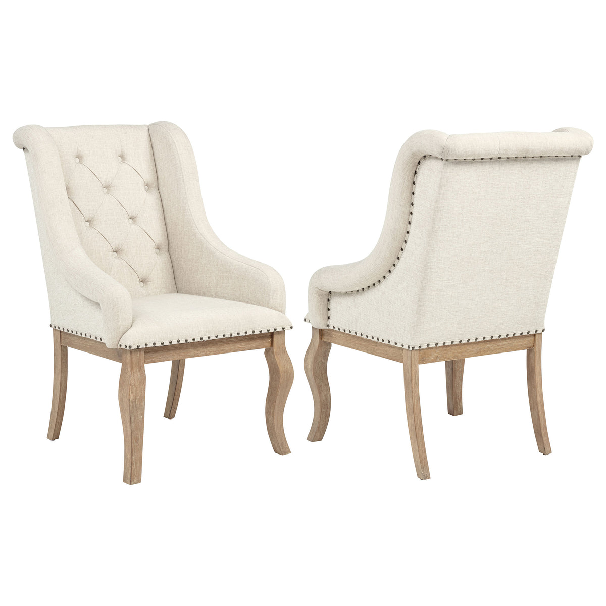 Brockway - Upholstered Arm Chair (Set of 2)