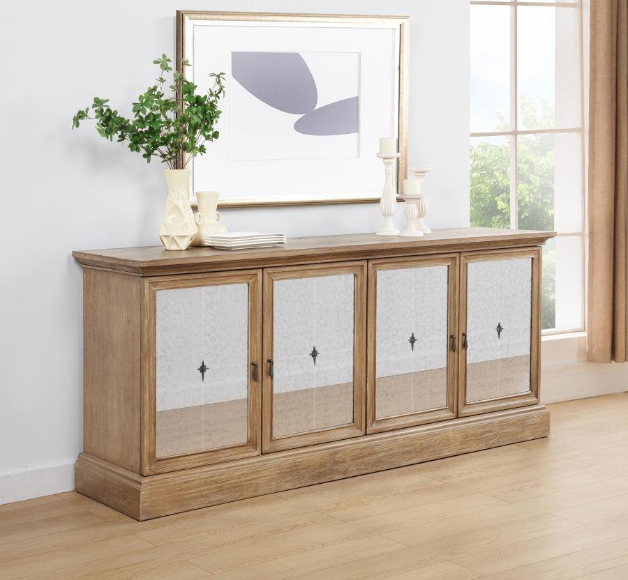 Brockway - 4-Door Dining Sideboard Buffet Cabinet