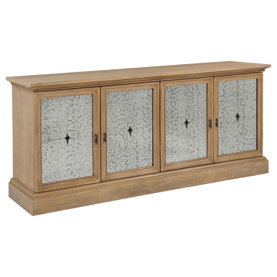 Brockway 4-Door Dining Sideboard Buffet Cabinet
