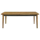 Partridge Dining Set Natural Sheesham and Espresso