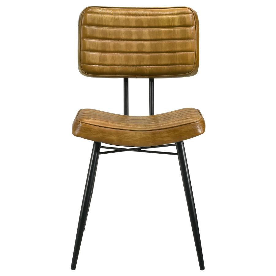 Misty - Leather Upholstered Dining Chair (Set of 2)