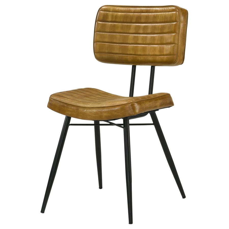 Misty - Leather Upholstered Dining Chair (Set of 2)