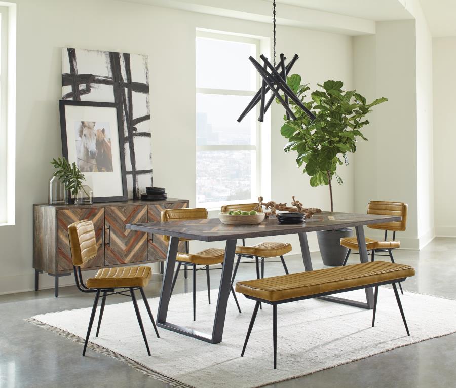 Misty - Leather Upholstered Dining Chair (Set of 2)
