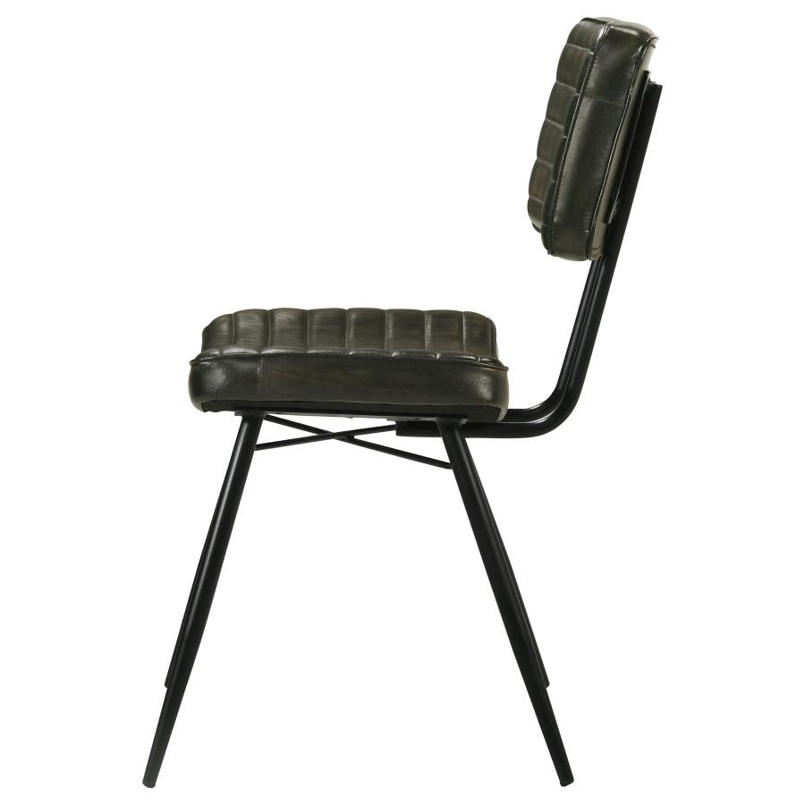 Misty - Leather Upholstered Dining Chair (Set of 2)