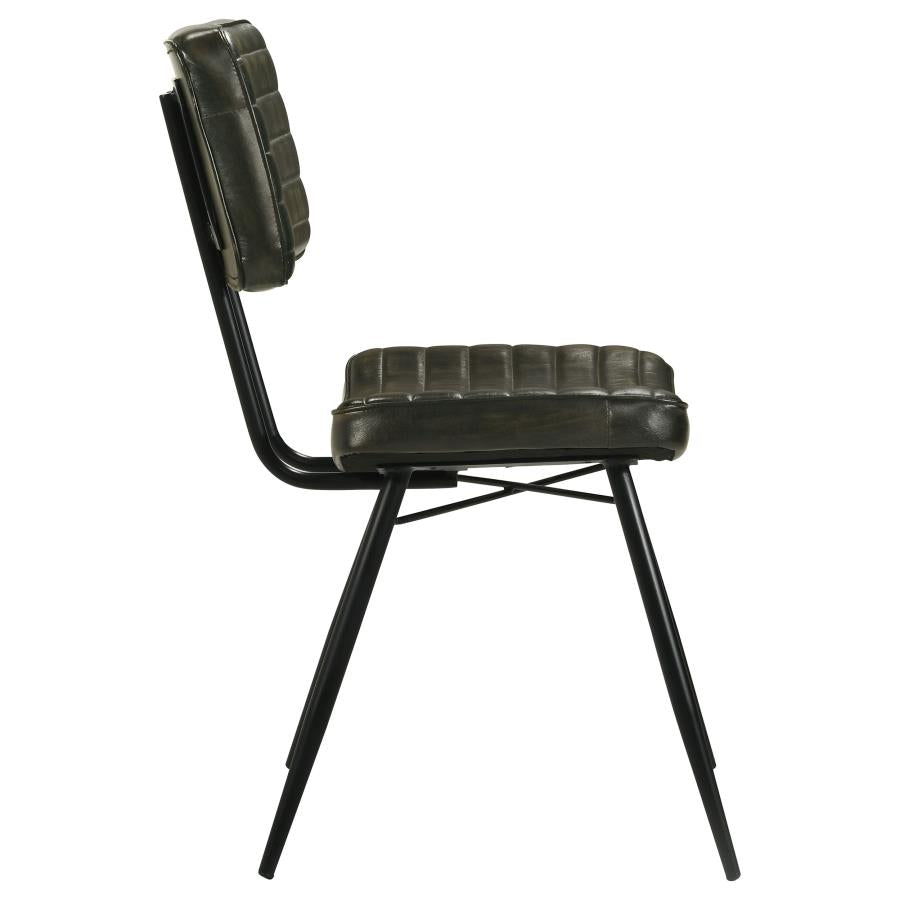 Misty - Leather Upholstered Dining Chair (Set of 2)