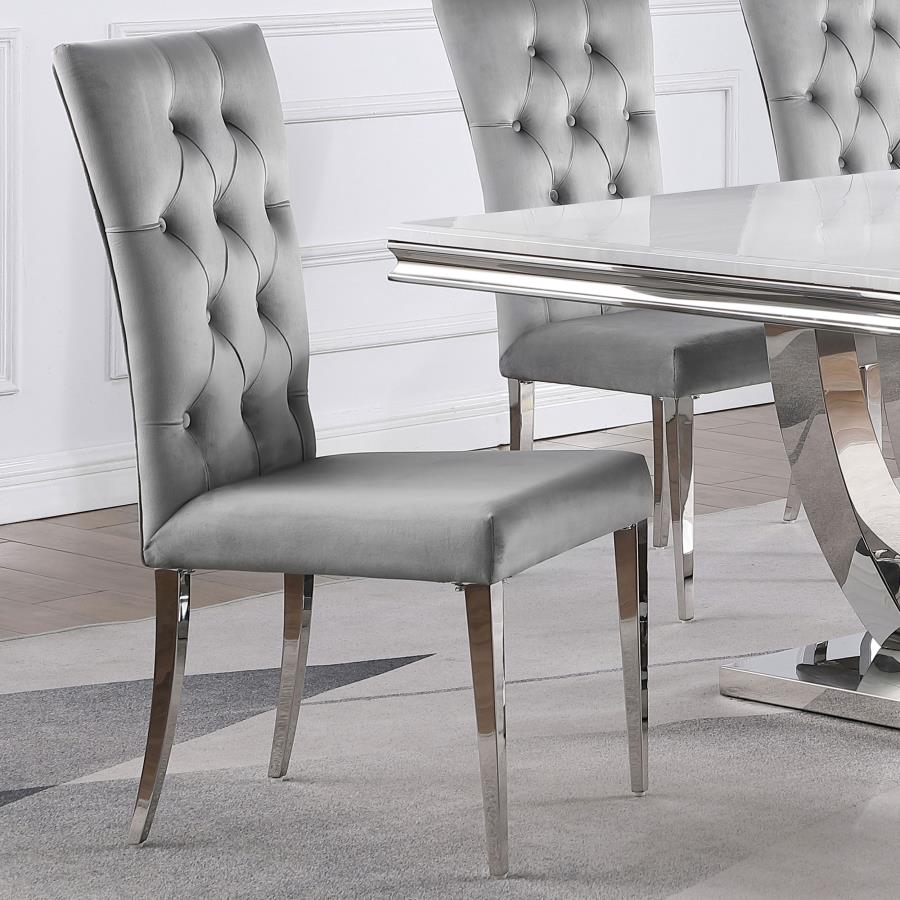 Kerwin - Velvet Upholstered Dining Side Chair (Set of 2)