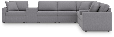 Modmax - Sectional - Granite - view 65