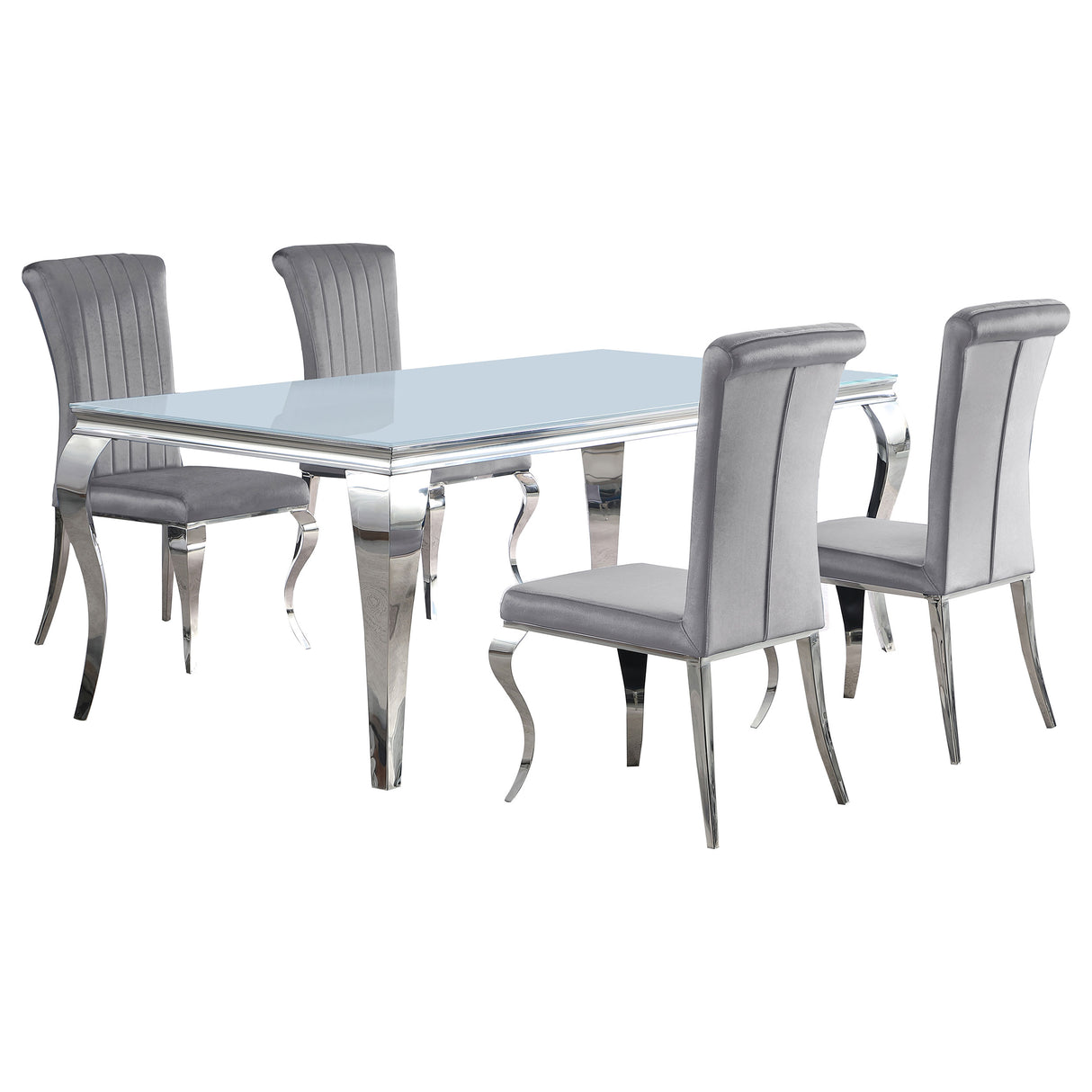 Matisse 5-piece Rectangular Dining Table Set L