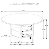 Twyla - Round Dining Set