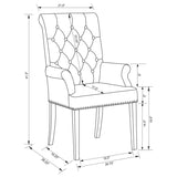 Alana - Upholstered Dining Arm Chair