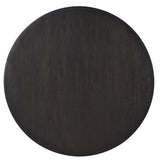 Leandro - 5 Piece Round Dining Table Set - Burnished Black