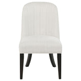 Leandro - Upholstered Dining Side Chair (Set of 2) - Cream