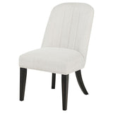 Leandro - Upholstered Dining Side Chair (Set of 2) - Cream