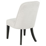 Leandro - Upholstered Dining Side Chair (Set of 2) - Cream