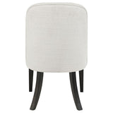 Leandro - Upholstered Dining Side Chair (Set of 2) - Cream