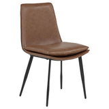 Ortega - Upholstered Dining Side Chair (Set of 2) - Coffee