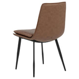 Ortega - Upholstered Dining Side Chair (Set of 2) - Coffee