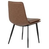 Ortega - Upholstered Dining Side Chair (Set of 2) - Coffee