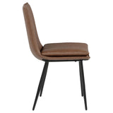 Ortega - Upholstered Dining Side Chair (Set of 2) - Coffee