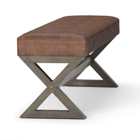 Salinger - Large Upholstered Ottoman Bench - view 4