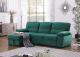 Kipling - Reversible Sleeper Sectional Sofa Chaise by Lilola Home | Bel Furniture