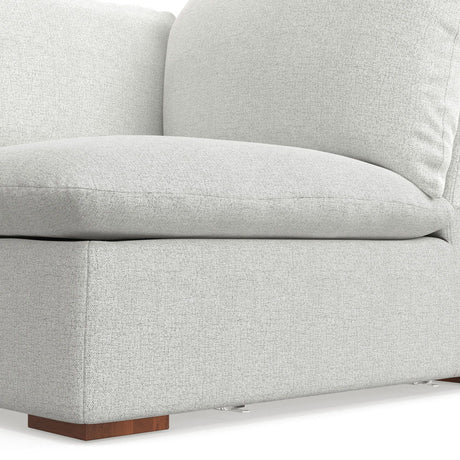 Jasmine - Corner Sofa Module - Gray by Simpli-Home | Bel Furniture