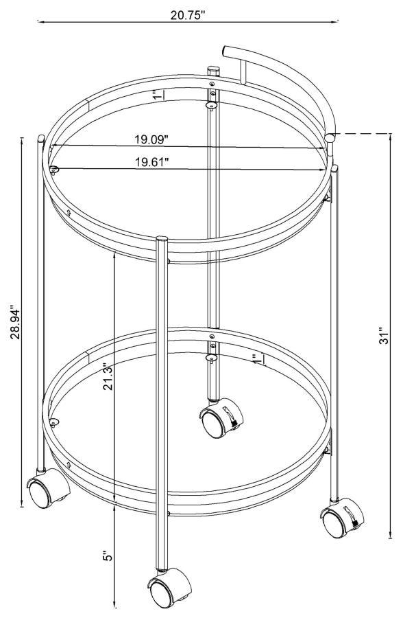 Chrissy - Serving Cart