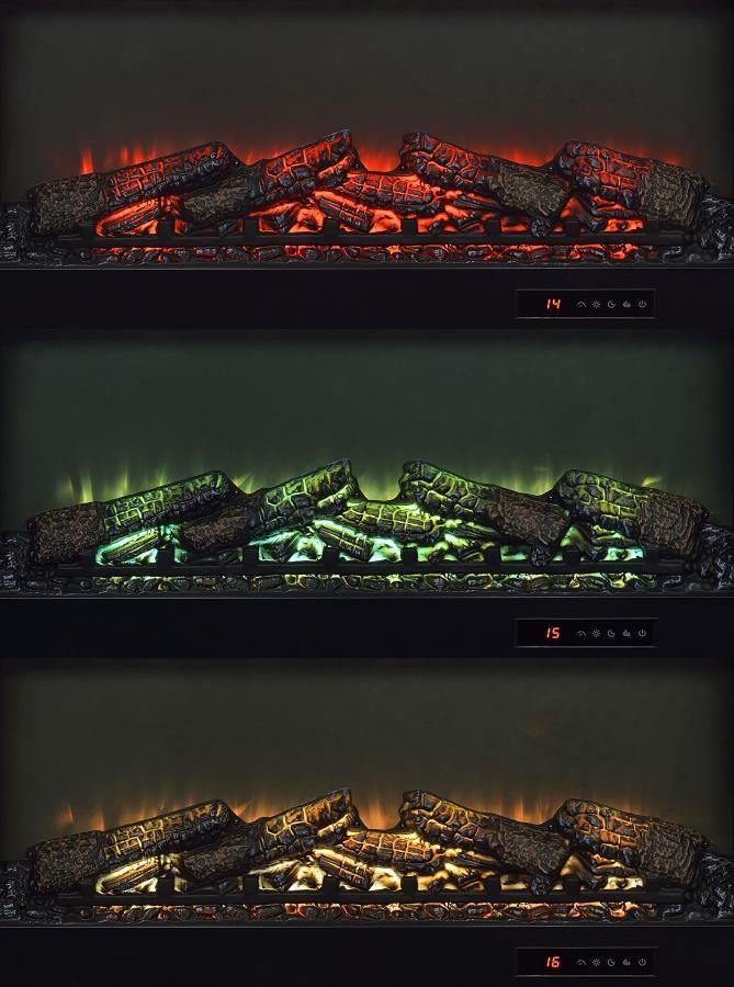 Fuller - 60" 2-Door TV Stand Fireplace Media Console - Mango