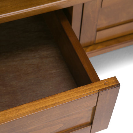 Warm Shaker - Transitional Style TV Media Stand - view 4