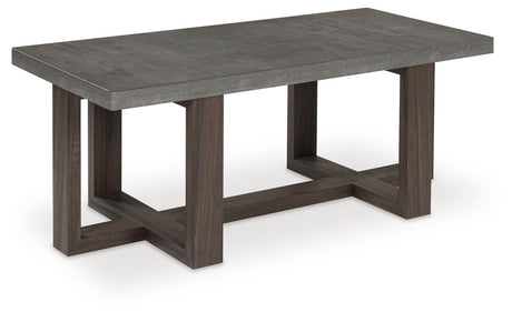 Dynnford - Gray / Brown - Occasional Table Set (Set of 3) by Signature Design by Ashley® | Bel Furniture