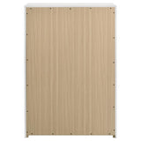 Ines - 5-Drawer Bedroom Chest Of Drawers - White High Gloss