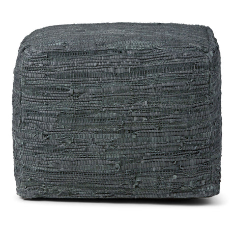 Fredrik - Handcrafted Square Pouf - view 5