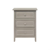 Dove Tailed Drawers 3 Drawer Nightstand
