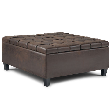 Harrison - Large Coffee Table Storage Ottoman - view 10