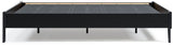Finch - Queen Platform Bed - Black