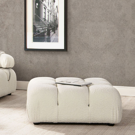 Marcel - Bubble Modular Modern Cocktail Ottoman by Jennifer Taylor Home | Bel Furniture