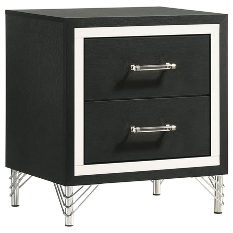 Lucia - 2-Drawer Nightstand - White
