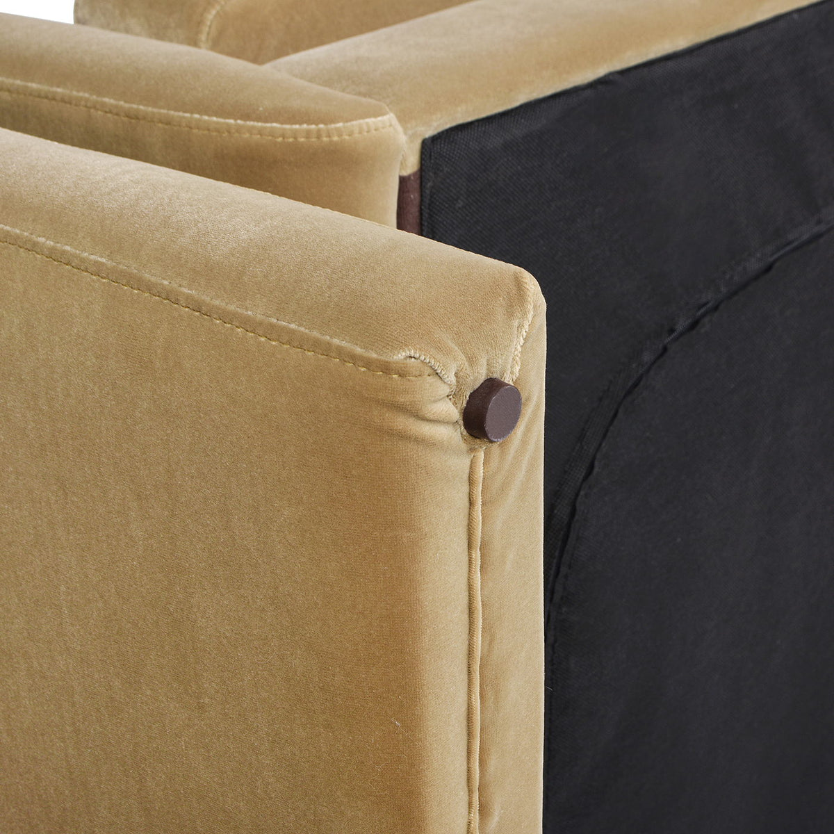 Mason - Arched Arm Sofa - Camel Brown Beige by Jennifer Taylor Home | Bel Furniture