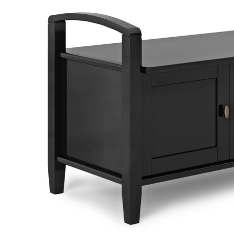 Warm Shaker - Handcrafted Entryway Storage Bench - view 9
