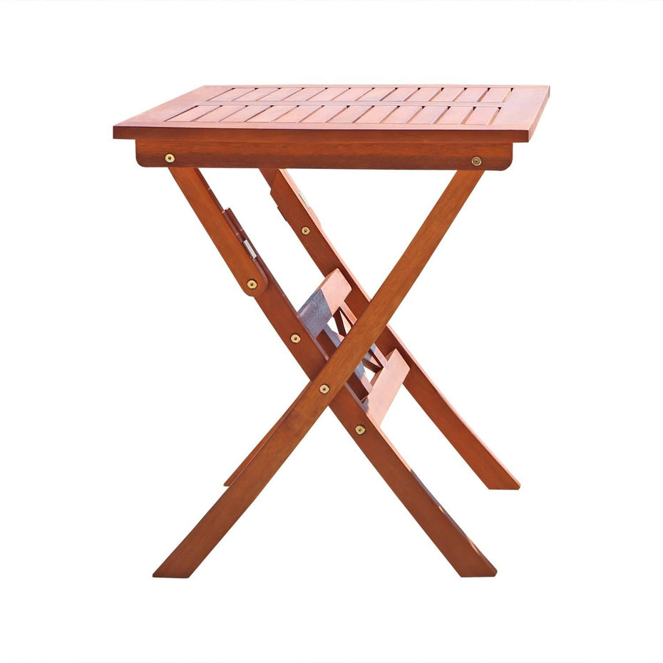 Square Solid Wood Folding - Brown