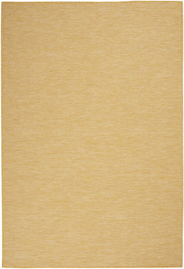 4' X 6' Power Loom Area Rug - Yellow