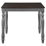 Wiley 5-piece Square Counter Height Dining Set Grey