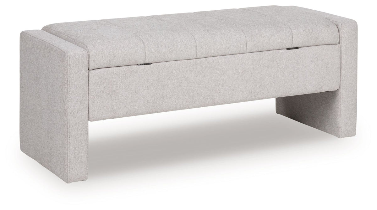 Akselman - Storage Bench - Gray