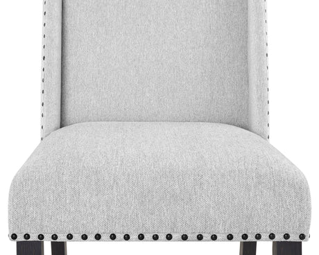 Vance - Side Chair (Set of 2) - Charcoal & Gray by Crown Mark | Bel Furniture
