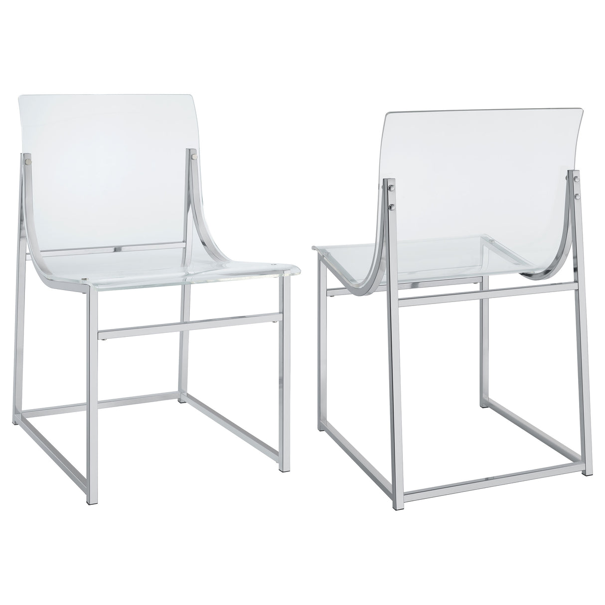 Adino - Acrylic Dining Side Chair (Set of 2)